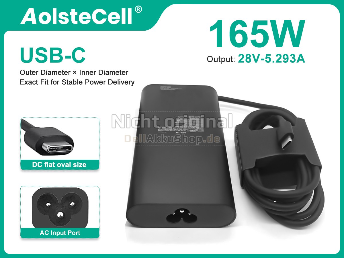 Dell LATITUDE 5340 7640 7640 7340 5440 5540 9440 Ersatzadapter