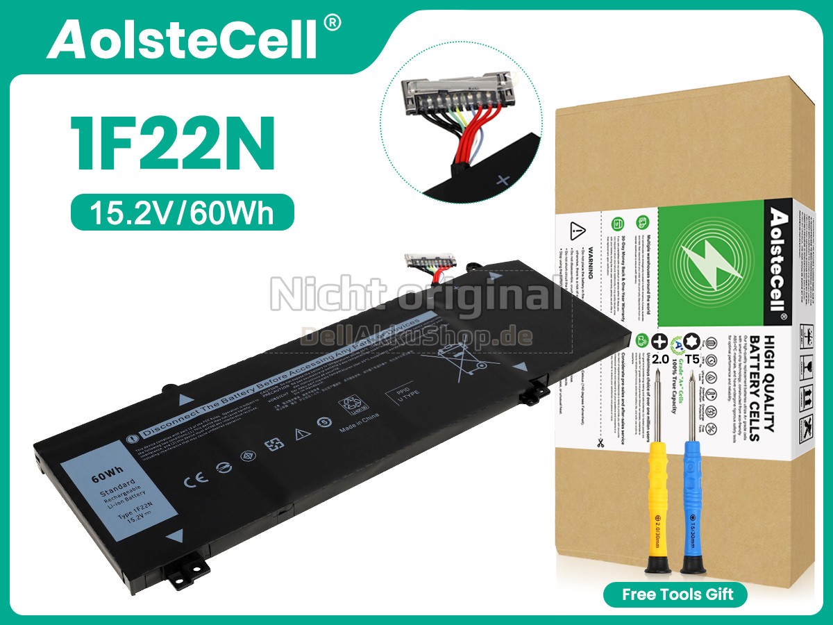 Dell 1F22N Ersatzakku