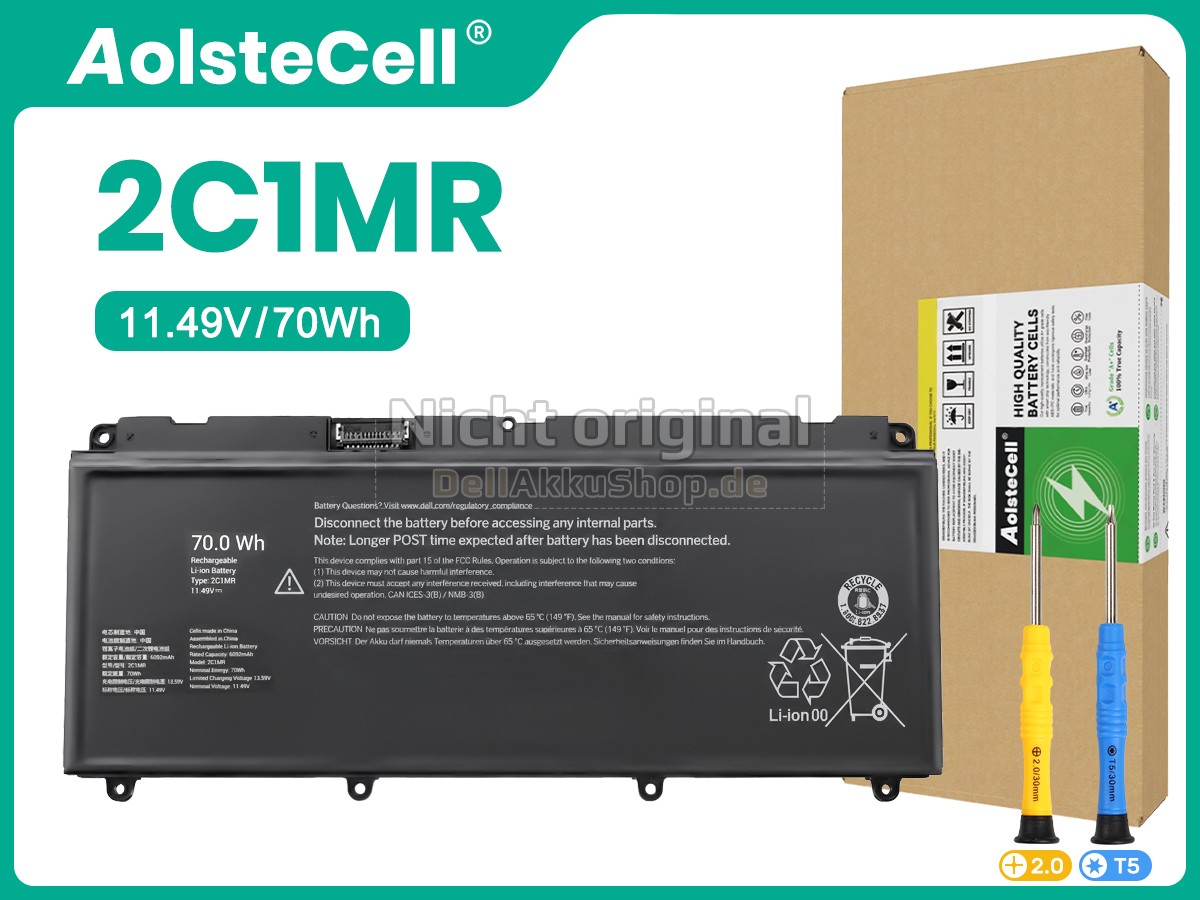 Dell 2C1MR Ersatzakku