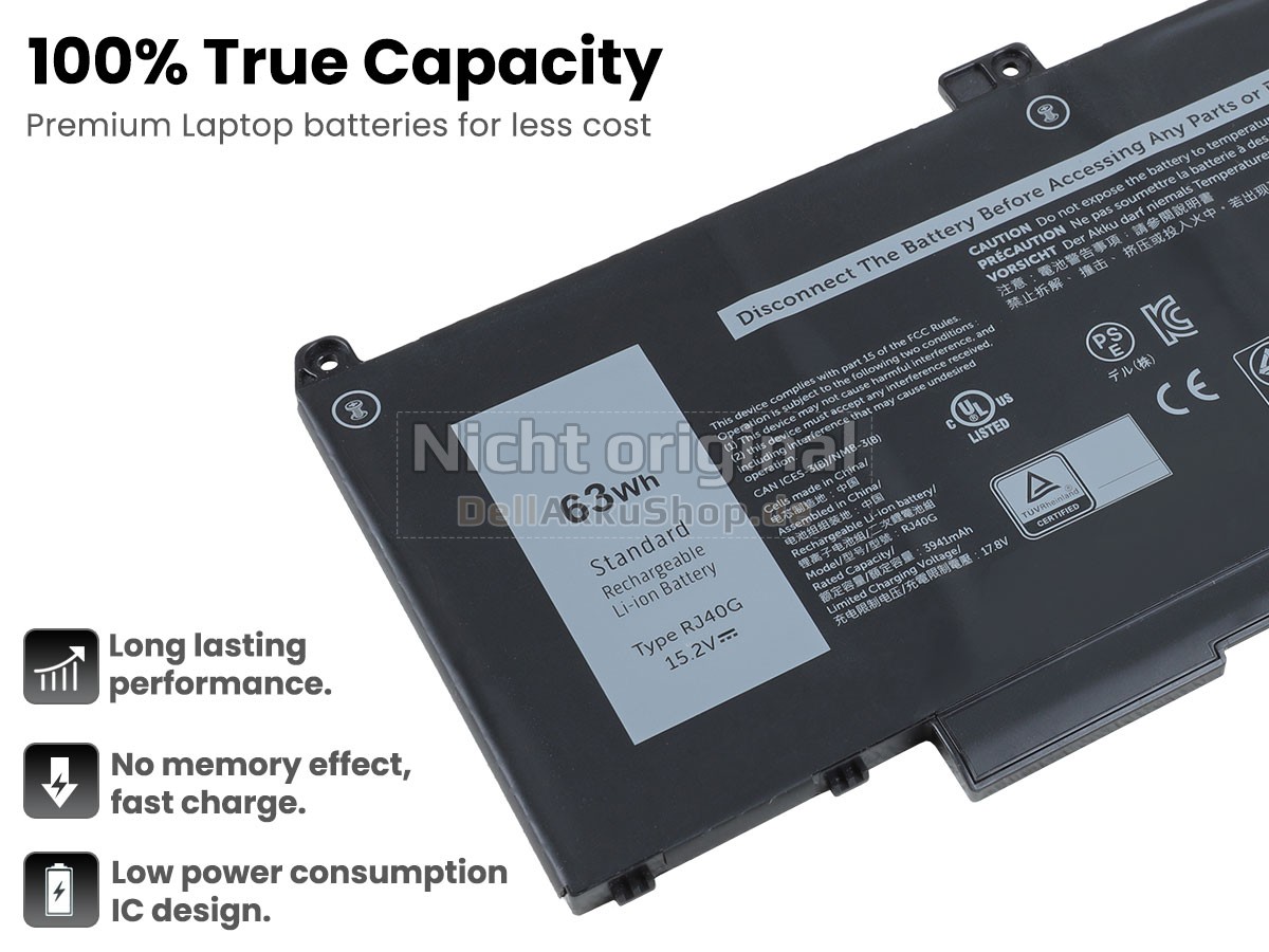 Dell RJ40G Ersatzakku